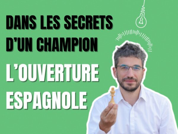 Partie espagnole échecs